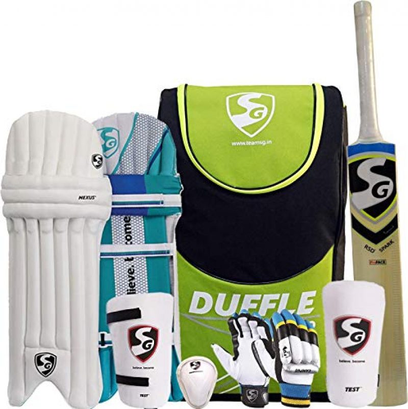 SS Kashmir Willow Full Cricket Kit Size 4 Ideal for 8 – 10 Years